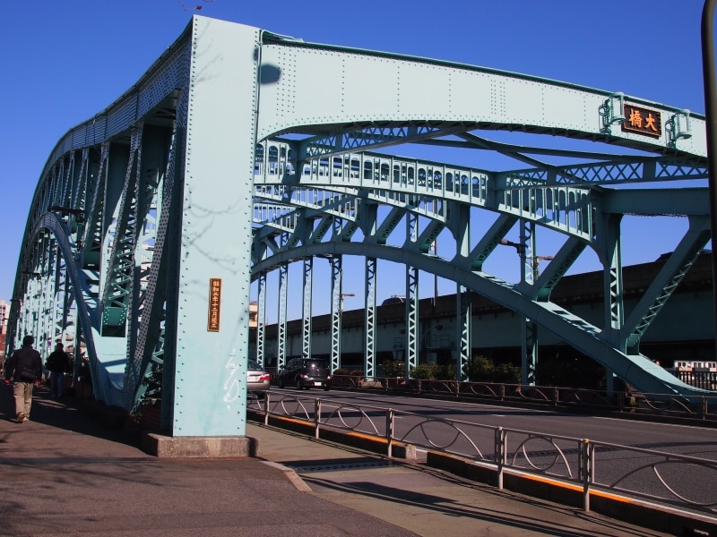 今の橋は1927年（昭和2年）にかけられた