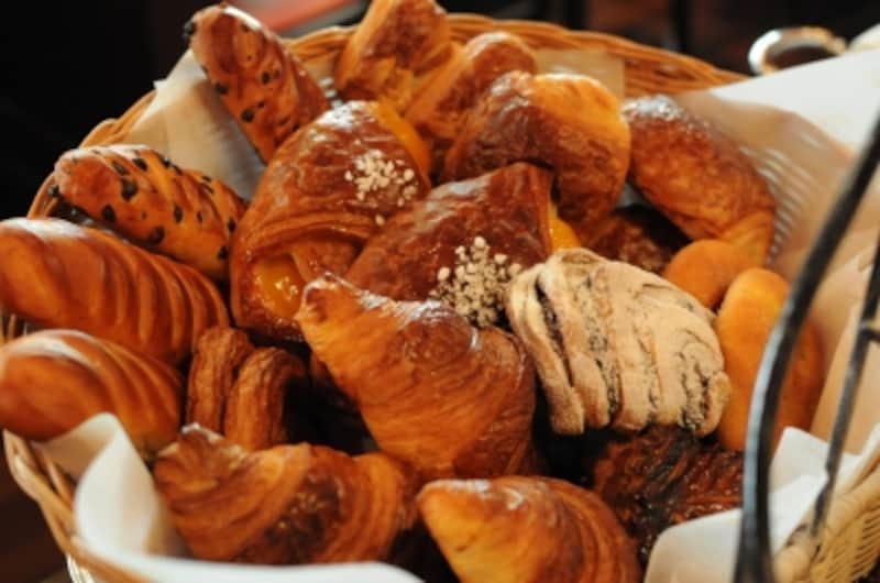 ヴィエノワズリの盛り合わせ、ここから2つチョイス。