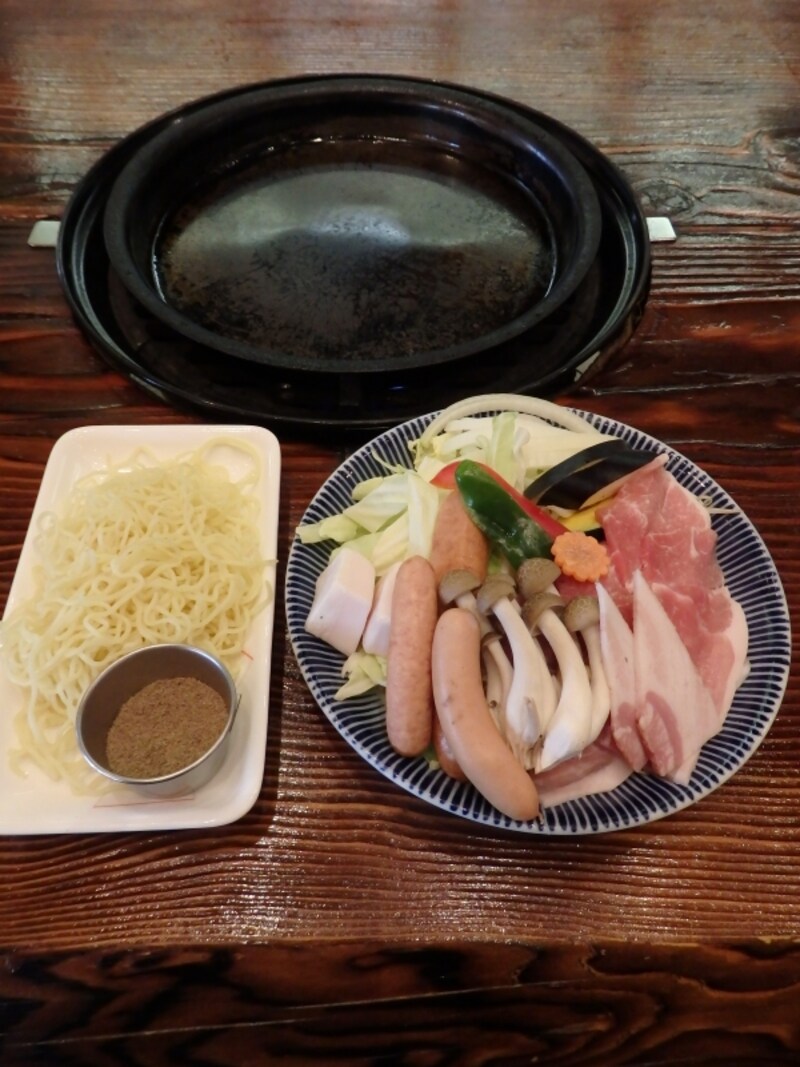 レストランサイボクのバーベキューセット