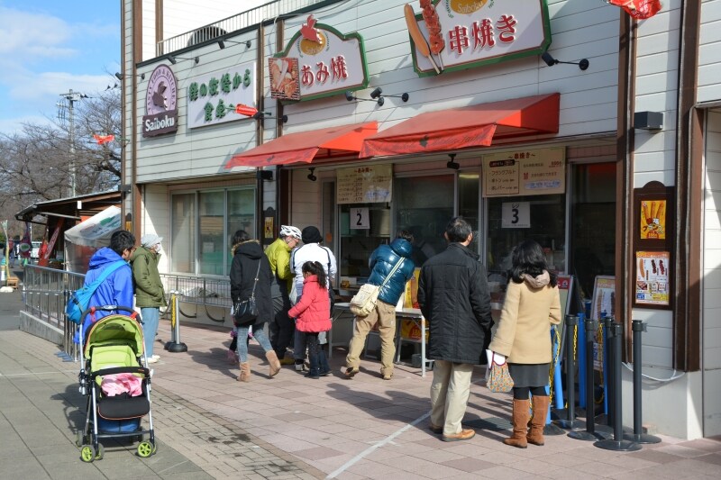 露店のキッチン