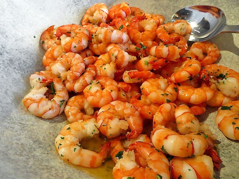 エビのハーブ風味