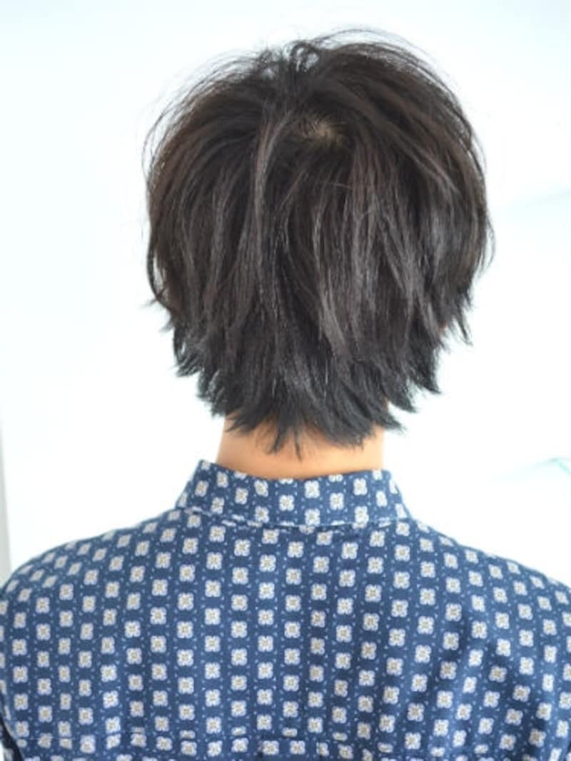 ナチュラルくしゃっとミディアム