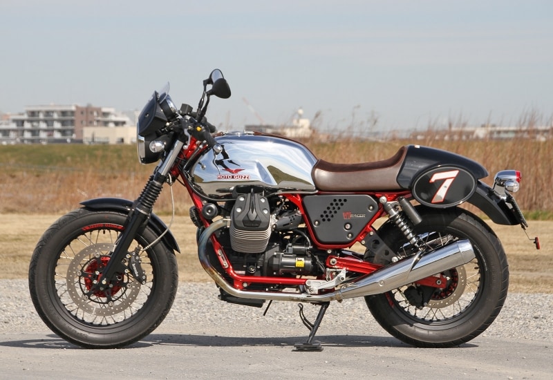 モトグッツィ V7レーサー レフトビュー