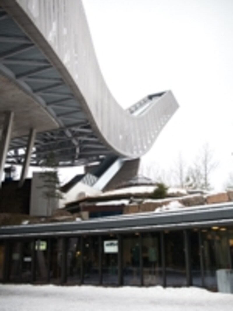 スキージャンプ台＆博物館