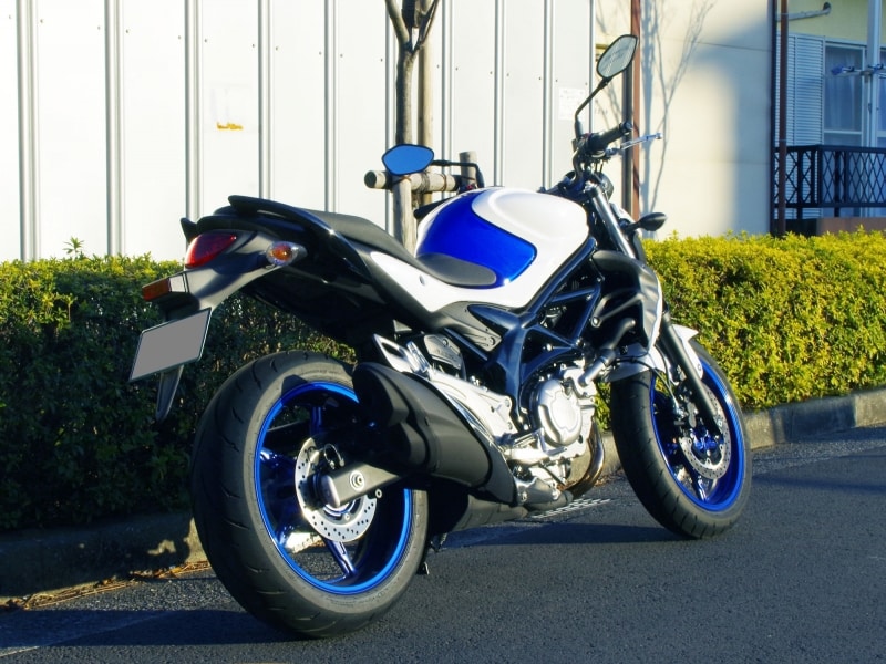 グラディウス400undefinedリアビュー