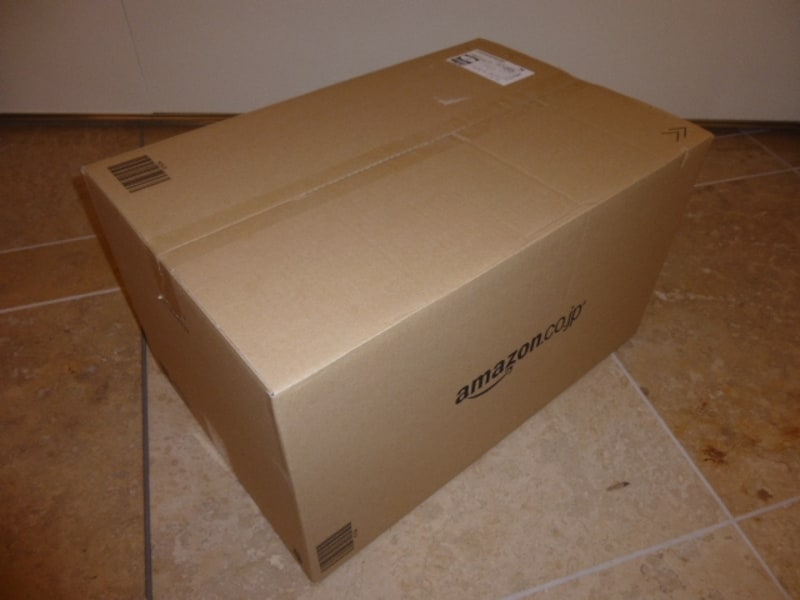 Amazonの段ボール