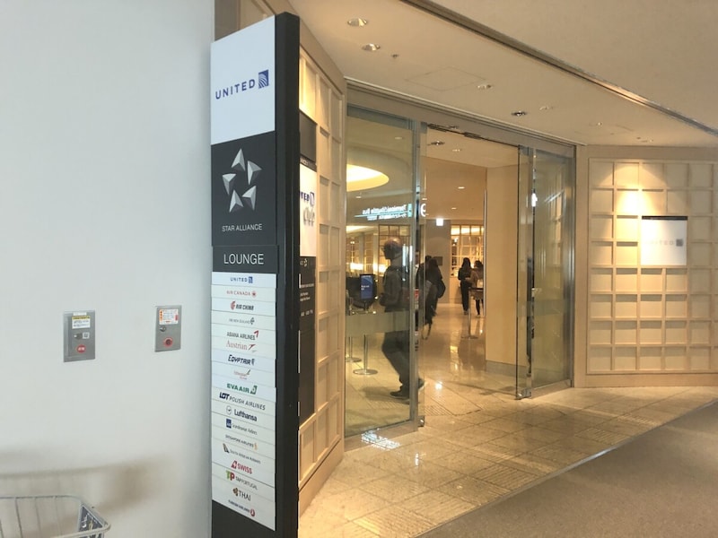 成田空港,ユナイテッド航空