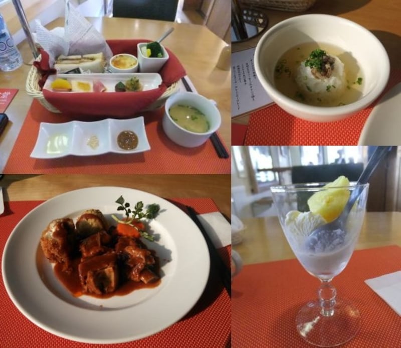 観光列車「おれんじ食堂」でガイドが食したおいしい料理