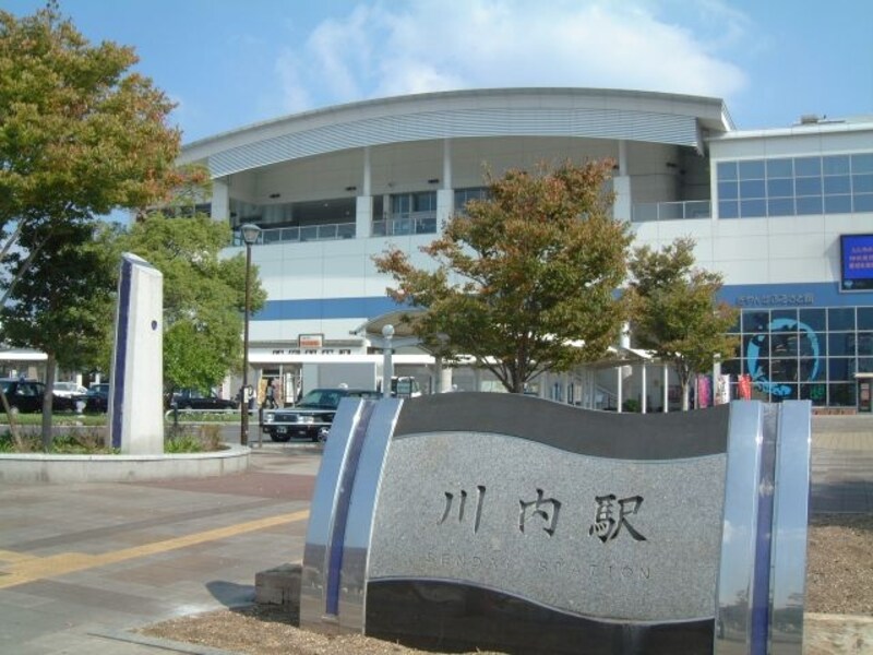 肥薩おれんじ鉄道の鹿児島側の起点となる川内駅