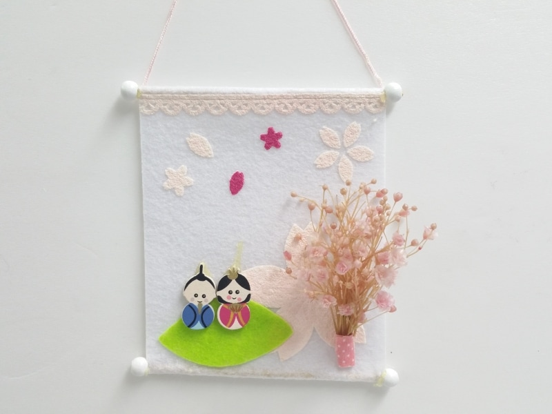 お雛様アレンジメント