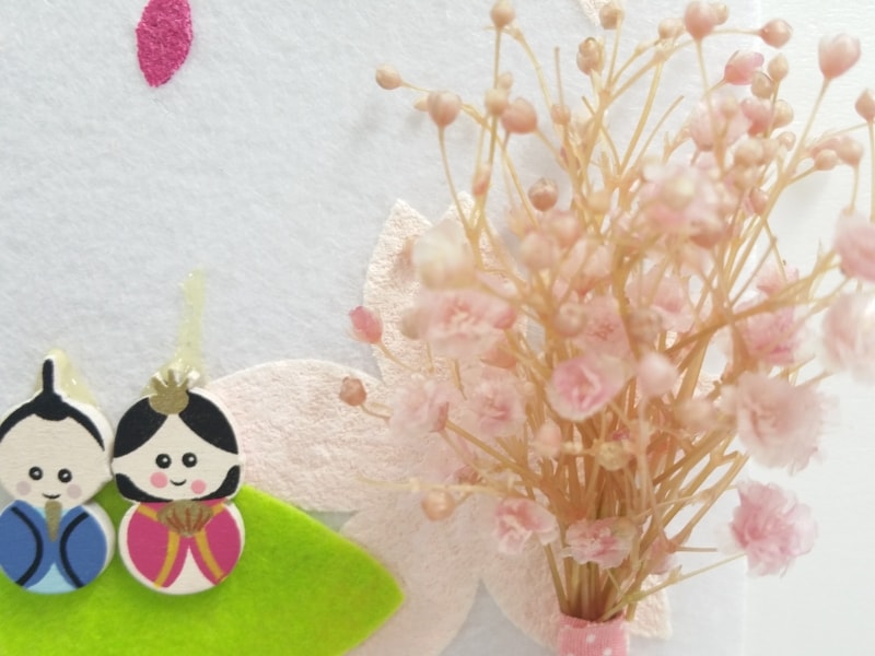お雛さまアレンジメント