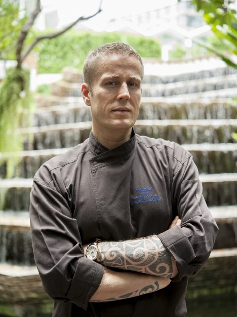 デンマーク人のエリートシェフ、 モートン氏はタイでますます腕を磨いている