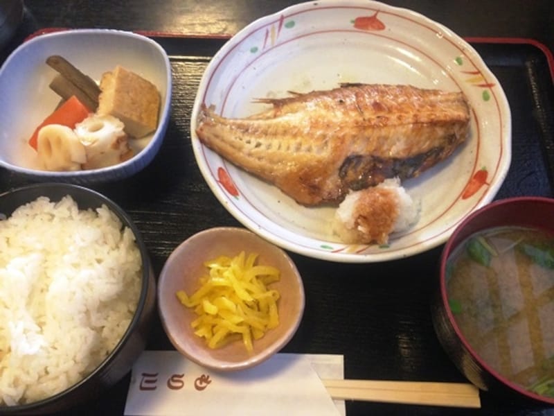 あこう鯛焼きの定食