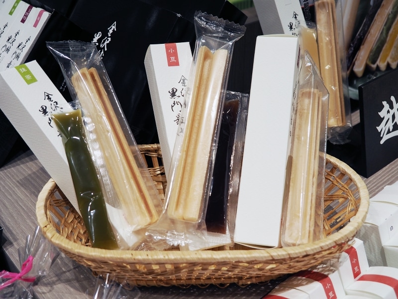金沢城黒門最中