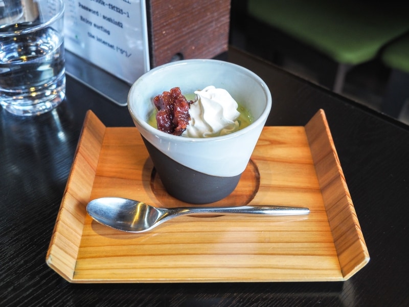 抹茶ブランマンジェ@素心