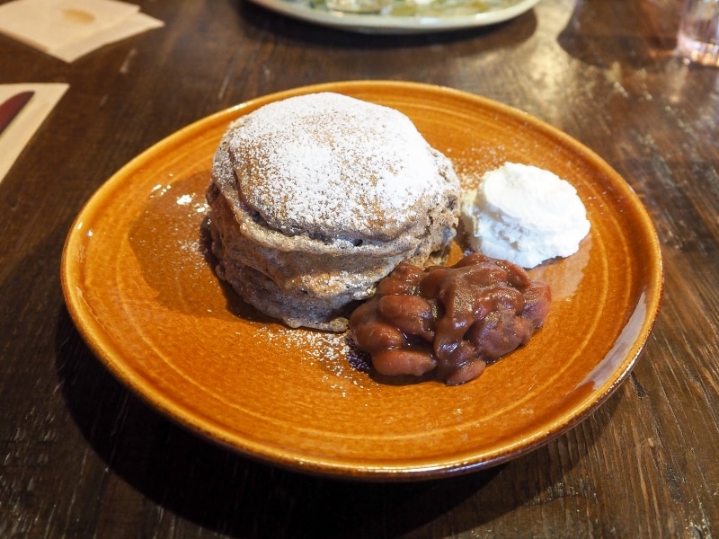 ほうじ茶パンケーキ@fluffy