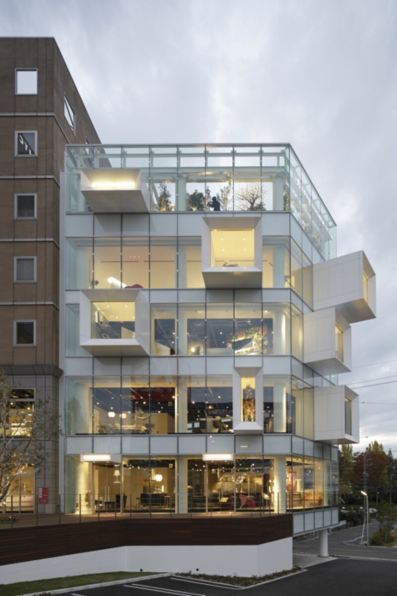 ショールームの外観写真