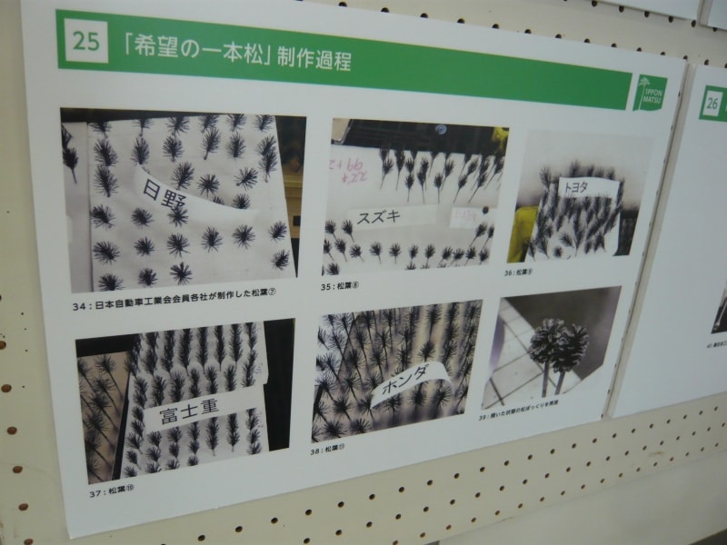 細かい作業の制作工程