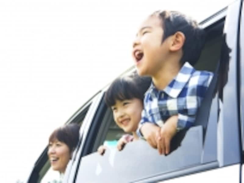 家族でドライブ