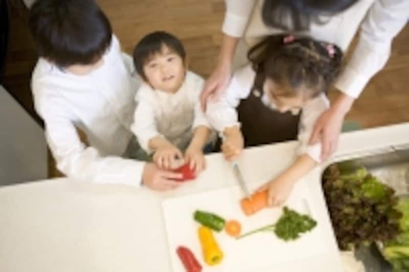 親子料理で子供の能力が向上