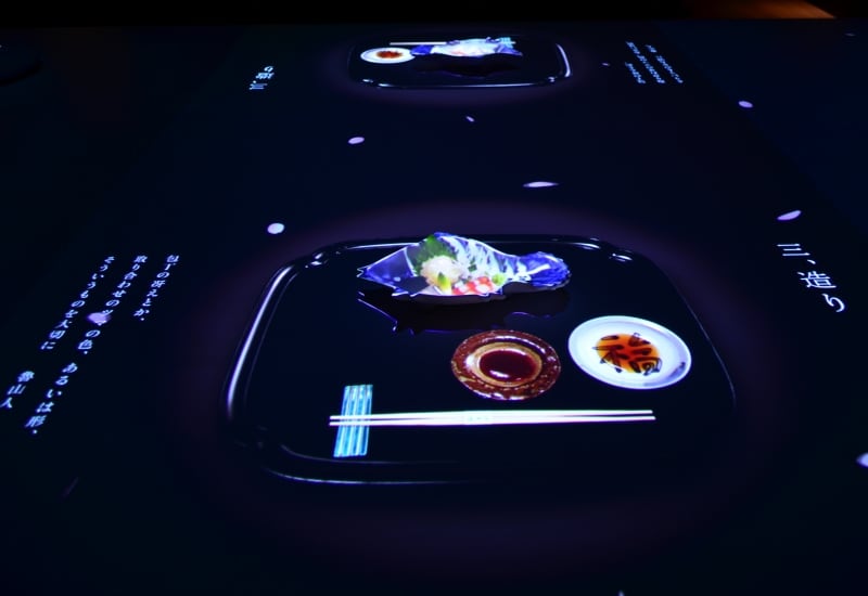 季節の食卓プロジェクション