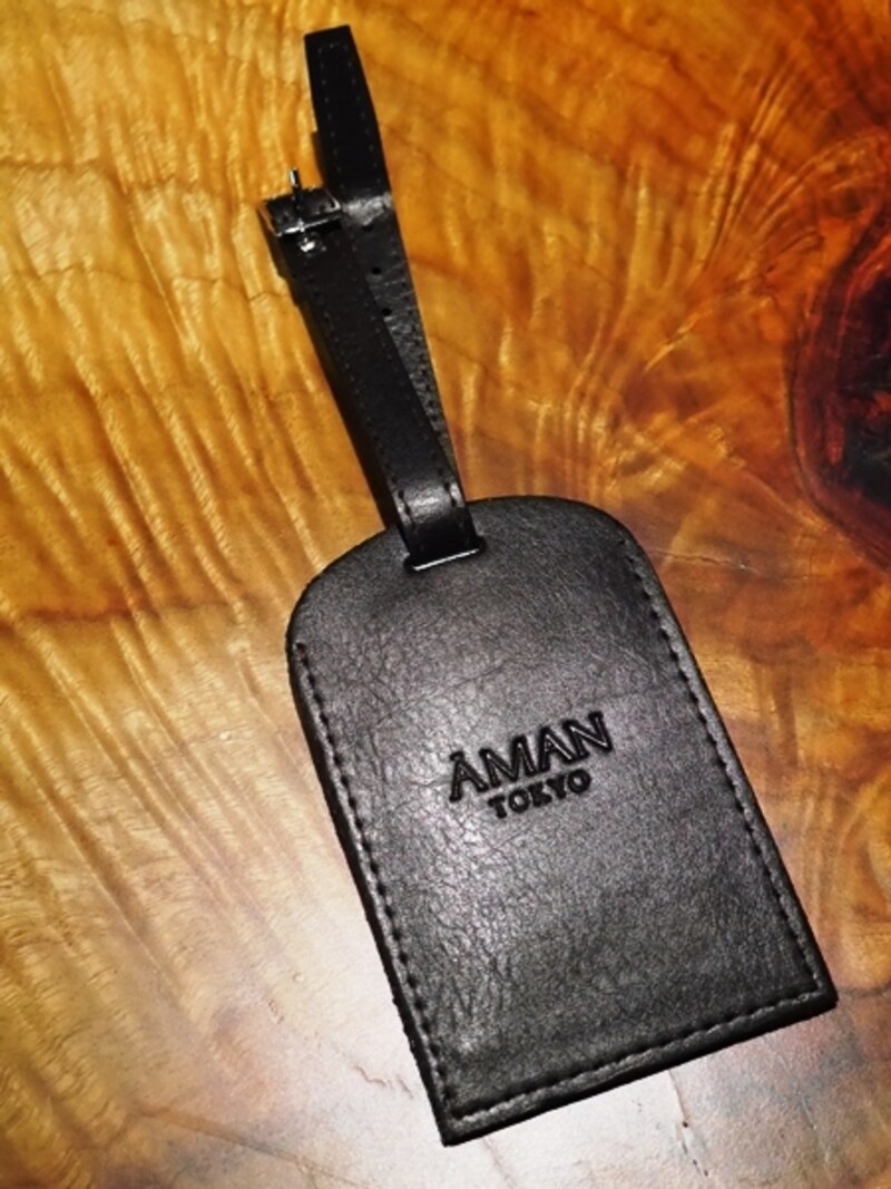 アマン東京のトラゲージタグ