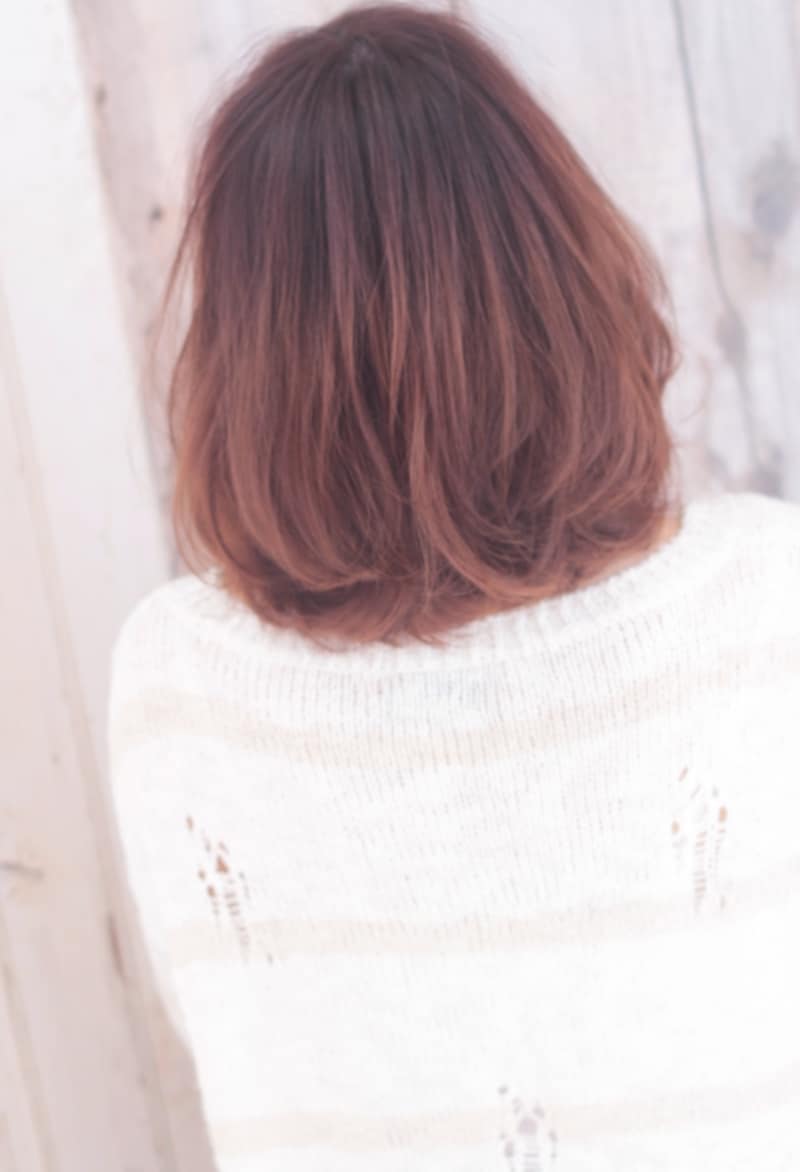 根元から自然なグラデーションに