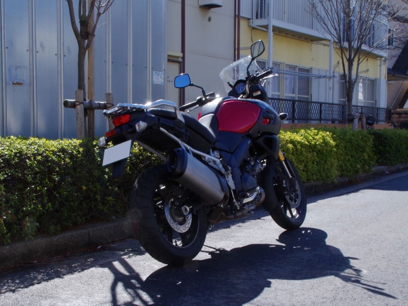 V-Strom1000リアビュー