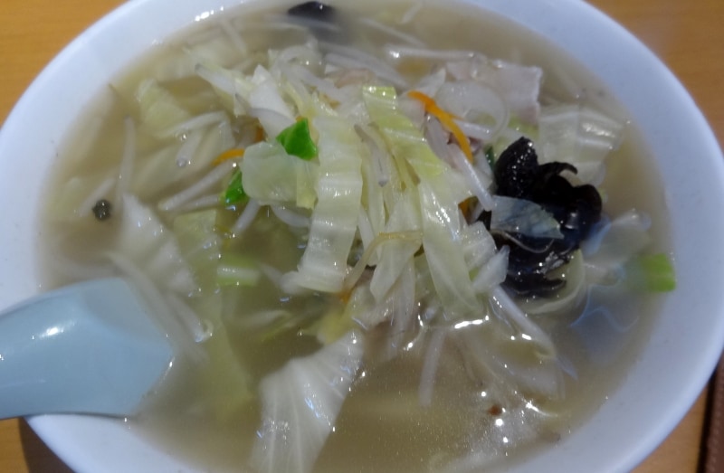 昔ながらのタンメン