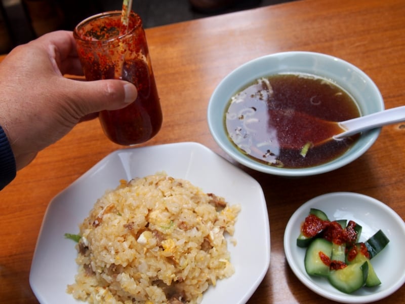 ピリ辛でおいしいねぇ。