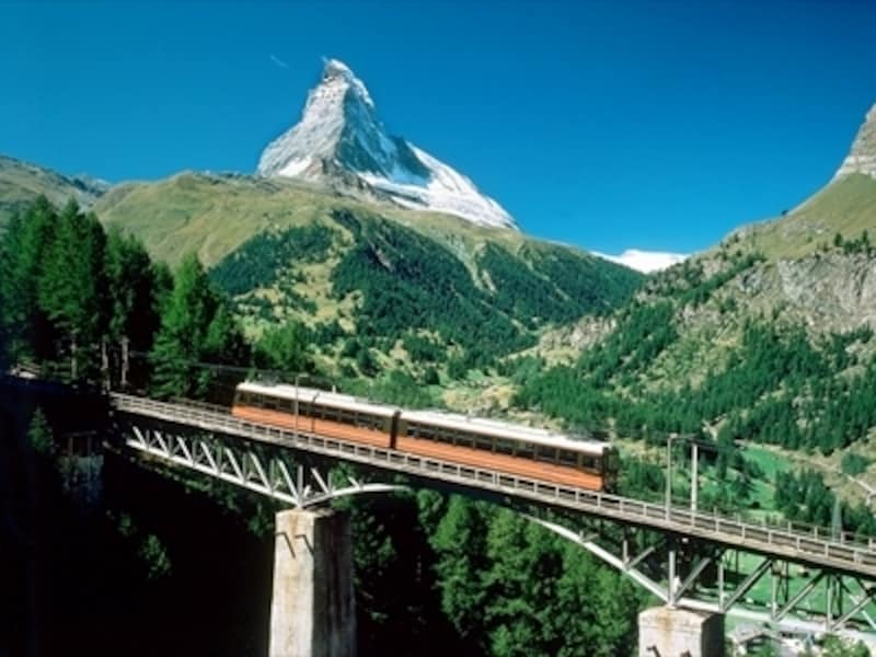 スイスの山岳鉄道
