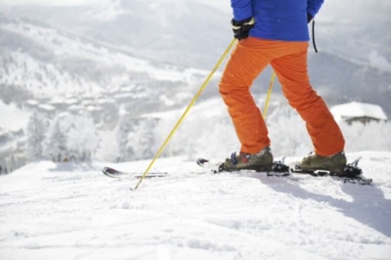 ゲレンデ外の滑走禁止区域は、雪崩などの非常にリスクが高いです