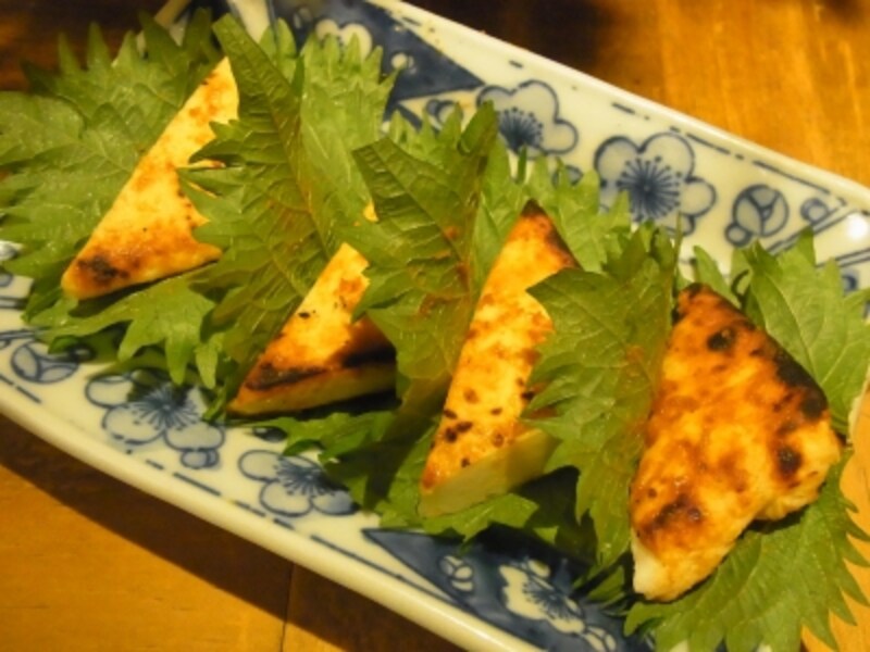 はんぺんしそ味噌焼き