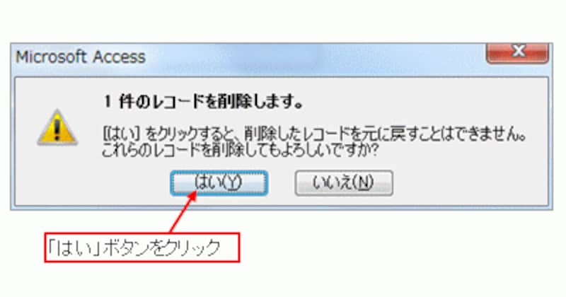 レコードの検索は無効です 安い access