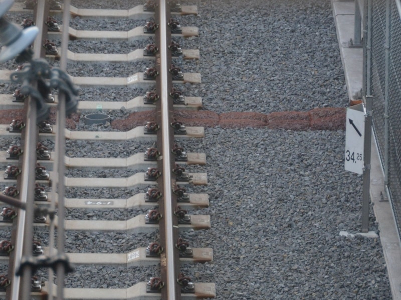 線路脇の勾配標