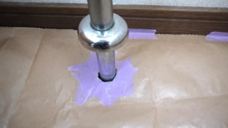 カバーで隠れるので多少雑でもOK