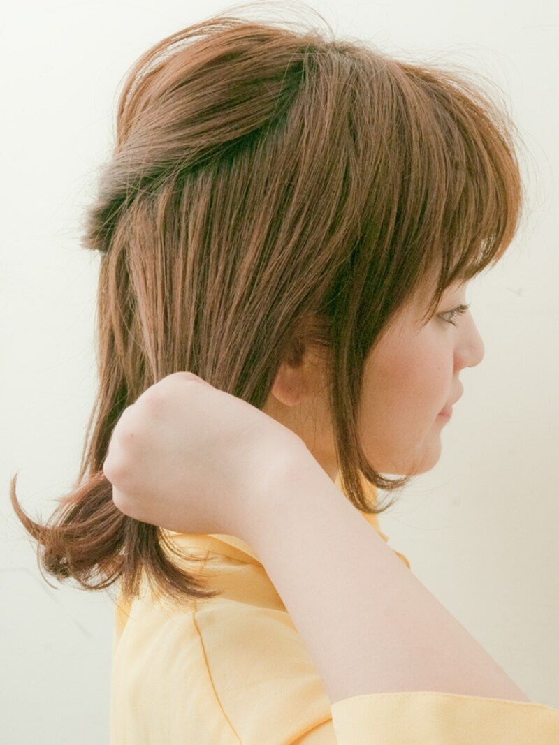 顔周りも少し残しておくとバランスが良い