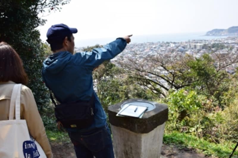 祇園山の見晴台