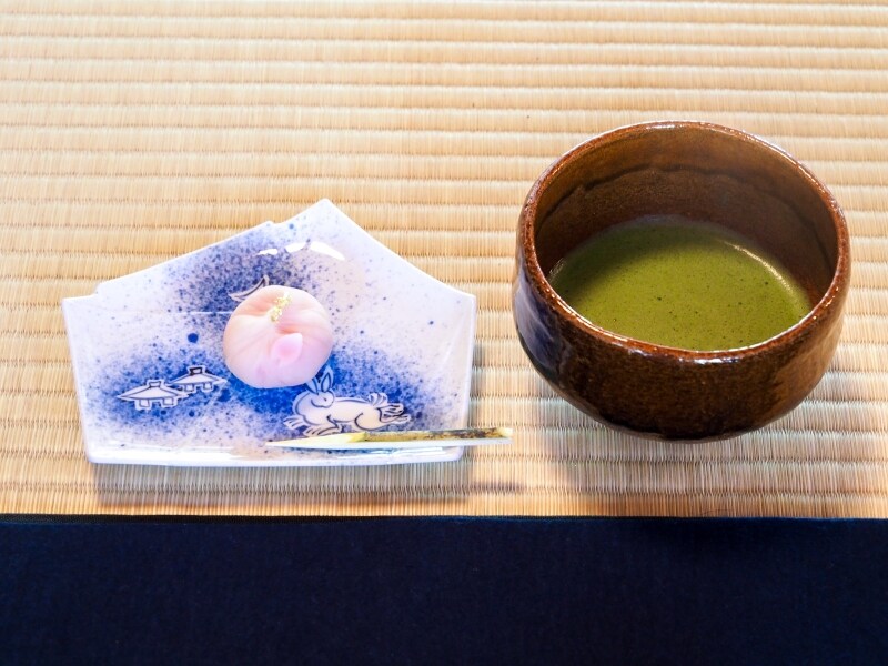 抹茶&時雨亭オリジナル生和菓子