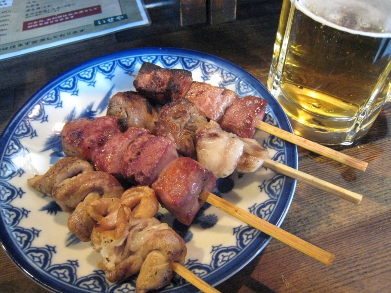 いせやのもつ焼き