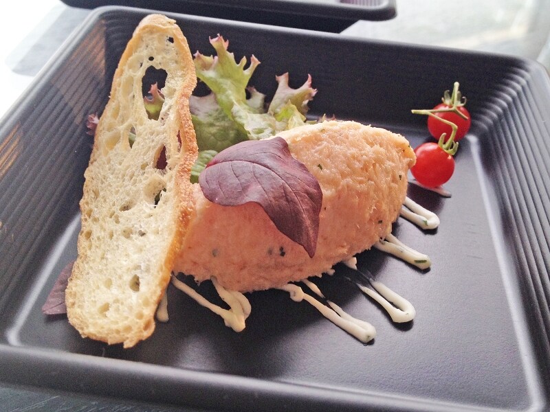 サクラ鱒のリエット フレッシュハーブの香り