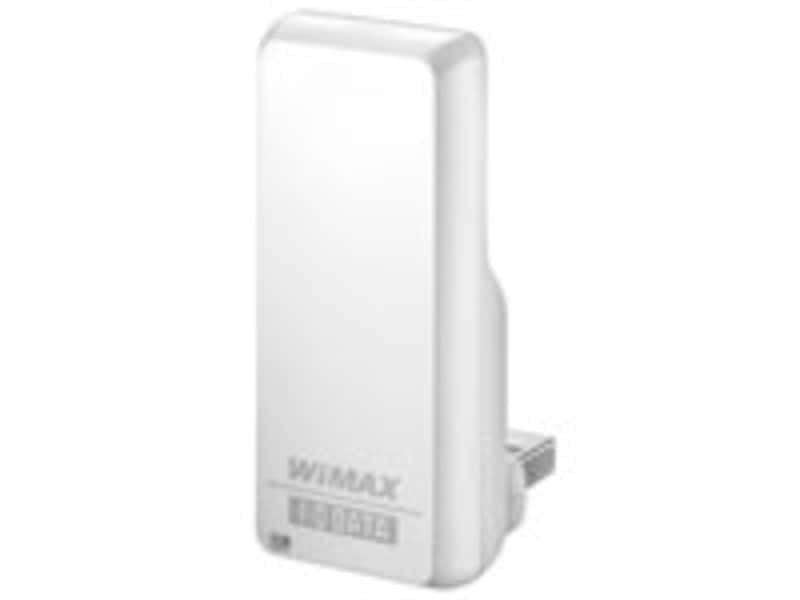WiMAX通信用のUSB接続端末(WMX-U01、アイ・オー・データ製)