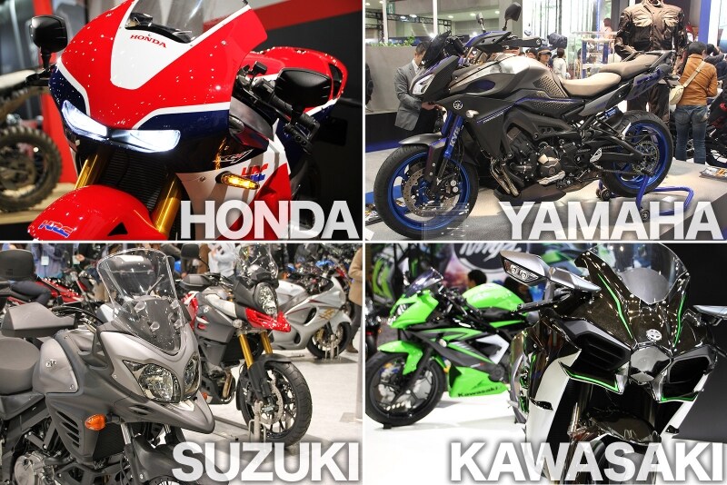 ホンダ、ヤマハ、スズキ、カワサキと国産メーカー勢も注目度高し