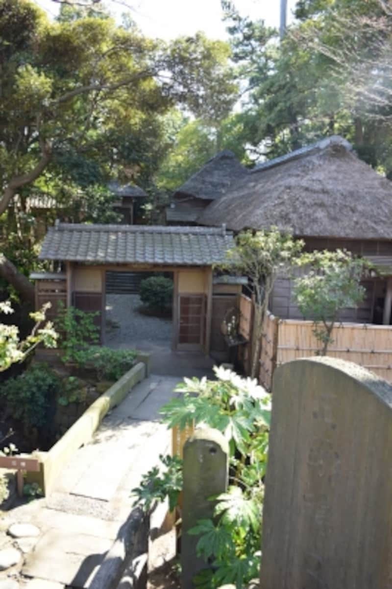 日本三大俳諧道場の一つ『鴫立庵』