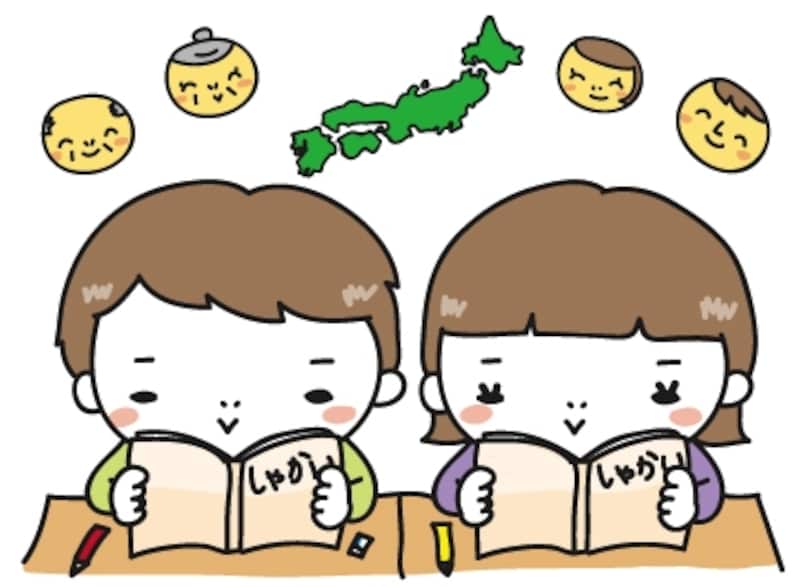 【カラー】社会の授業風景のカットです。