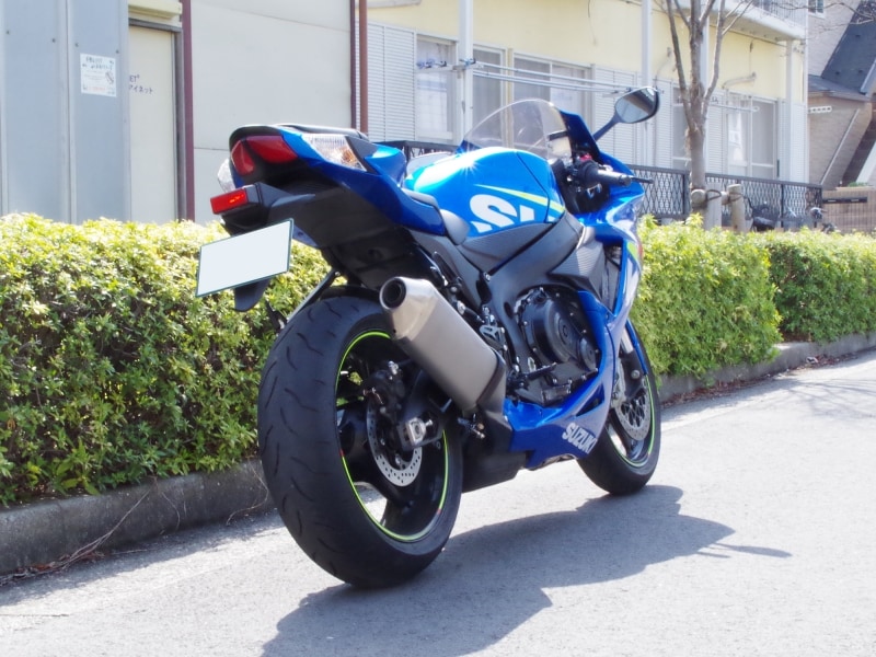 GSX-R600リアビュー