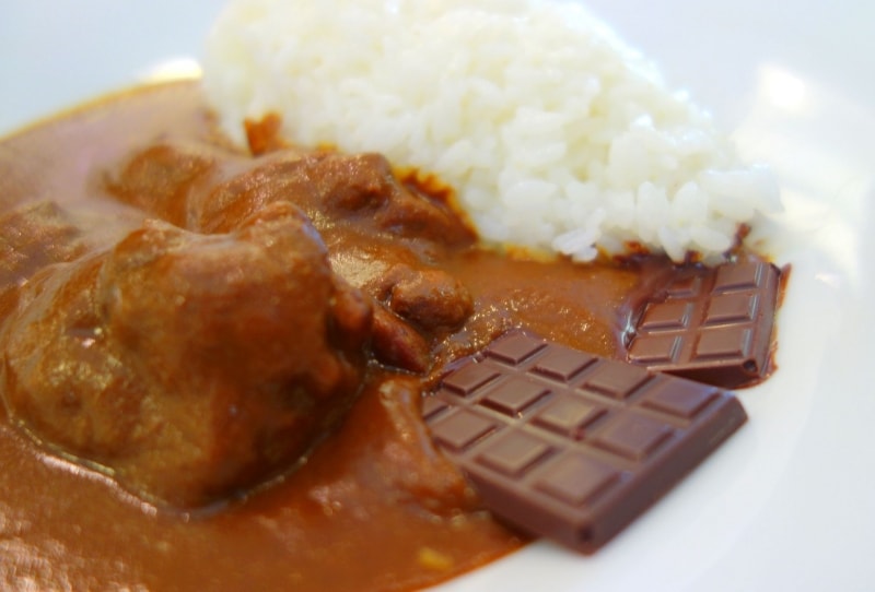 カレーとチョコレートはやっぱりよく合います。