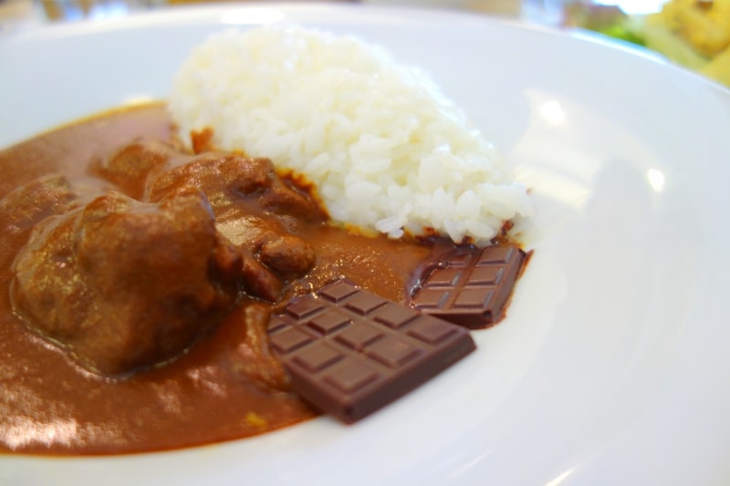 チョコレートは次第に溶けていきます