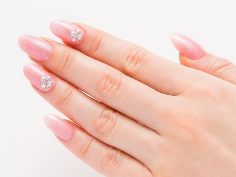 肌なじみもいいから指がキレイに見える！