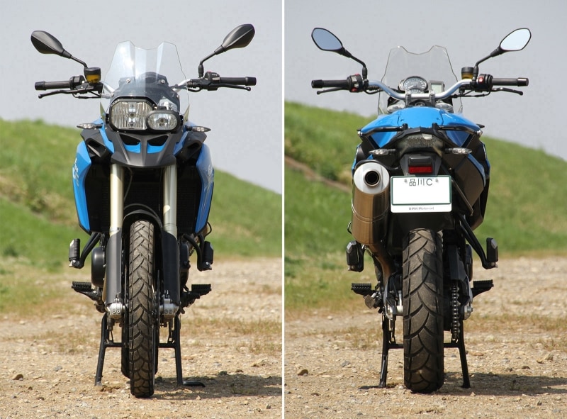 BMW Motorrad F 800 GS フロントビュー / リアビュー